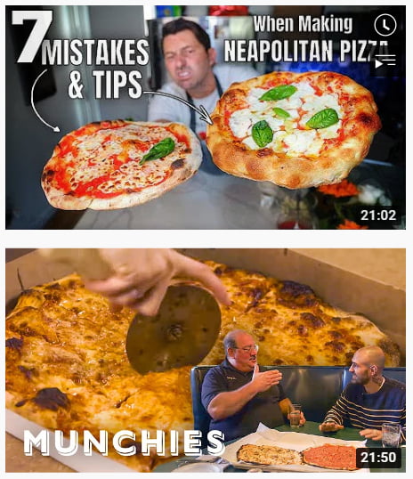 TOP: the worst Neapolitan pizza. Bottom: the best New York pizza ...