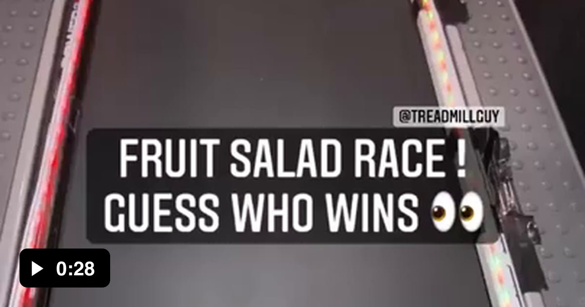 Vegetables Races Make your bets for the race of fruits and vegetables - 9GAG