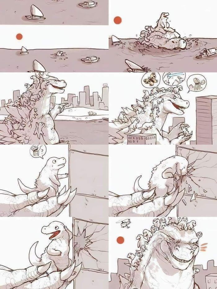 Babyzilla Rampage Babyzilla - 9GAG