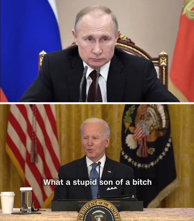 Me Every Time I See And Hear Putin On A Press Conference - 9gag