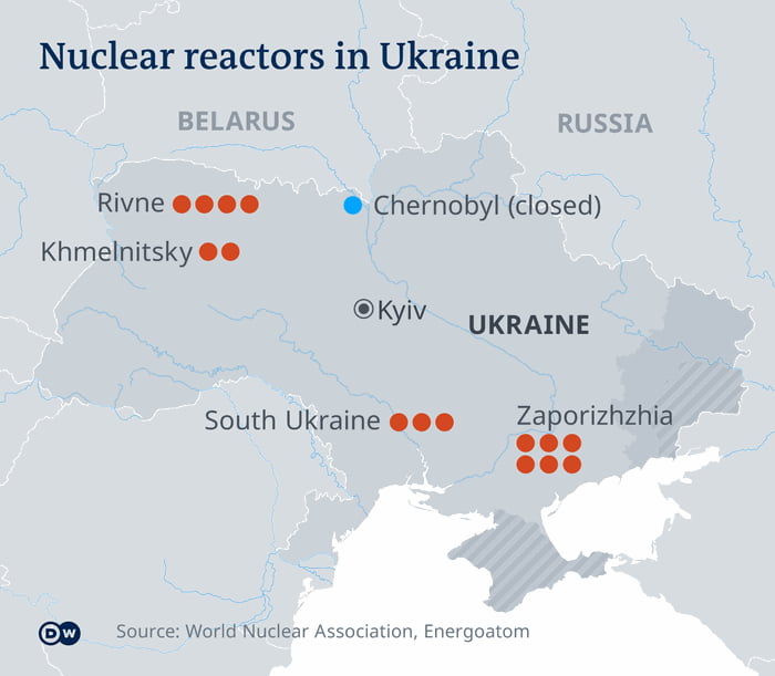 Russians set mines inside Nuclear Plants Blocks in Energodar Ukraine ...