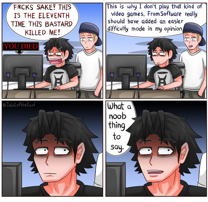 It's hard to git gud - 9GAG