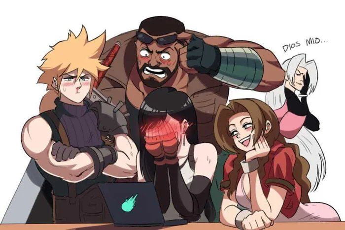The Italian parliament when they saw tifa's video on live zoom (if u