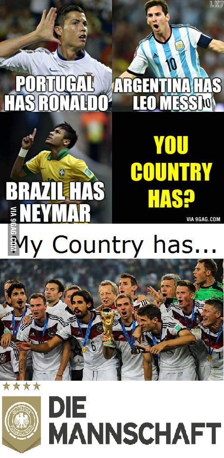 Germans Have 'The Team' - 9GAG