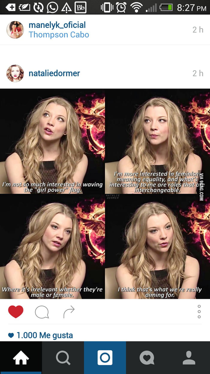 I have to met Natalie Dormer! - 9GAG