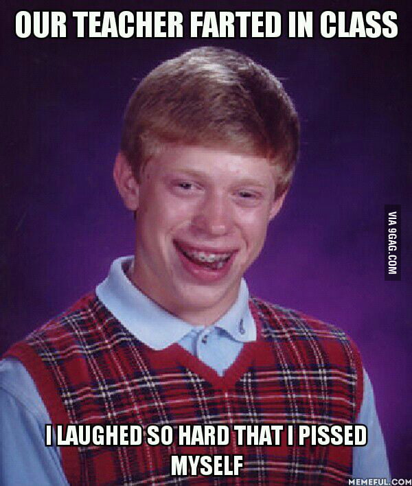 The teacher's fart sounded like a bomb - 9GAG