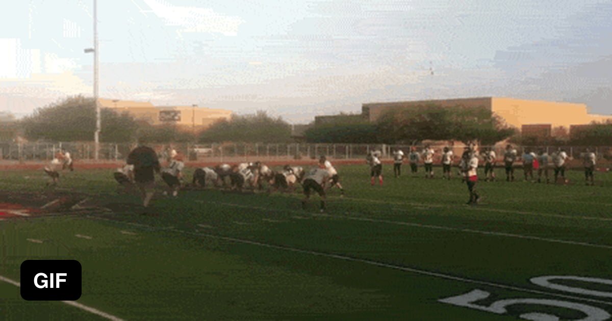 Football team pranks QB 9GAG