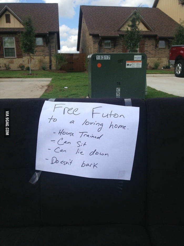 Free futon. 9GAG