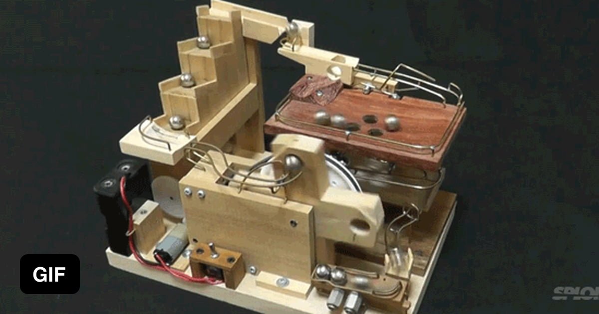 Infinite Loop Marble Machine - 9GAG