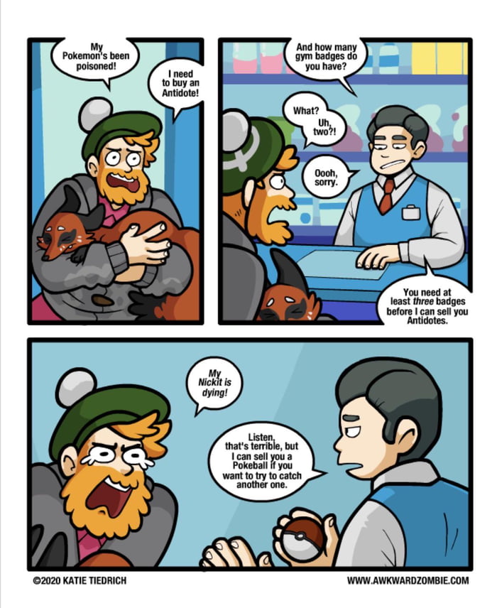 Pokemon logic at its finest - 9GAG