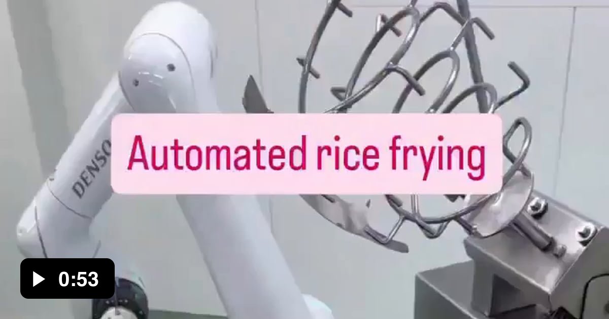 Meet the Automated Fried Rice Maker. - 9GAG