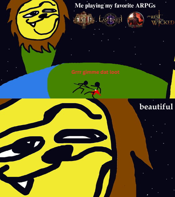 The bliss of ARPGs in a nutshell - 9GAG