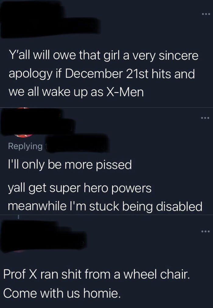 Saw this interaction while scrolling twitter and thought it belonged ...