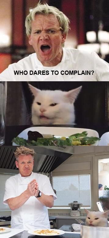 Gordon Ramsay vs Le Cat 9GAG