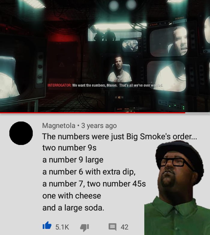 The numbers mason what do they mean 9gag
