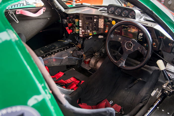 Mazda 787B cockpit - 9GAG