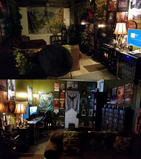 Turned The Garage Into A Probably Unconventional Lounge