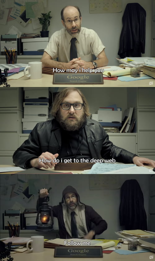 Getting to the deep web - 9GAG