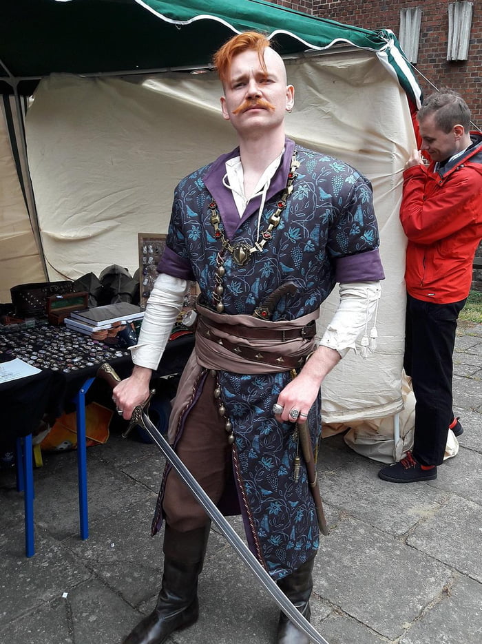 An amazing Olgierd von Everec cosplayer that I found on KrzyżaCon - 9GAG