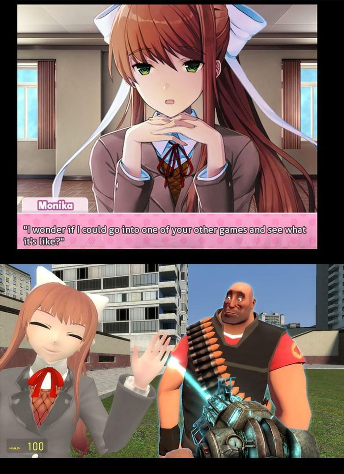 monika in other games