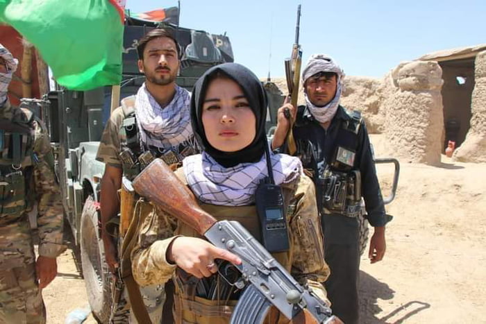 Volunteers taking up arms along side the ANDSF to fight the Taliban in ...