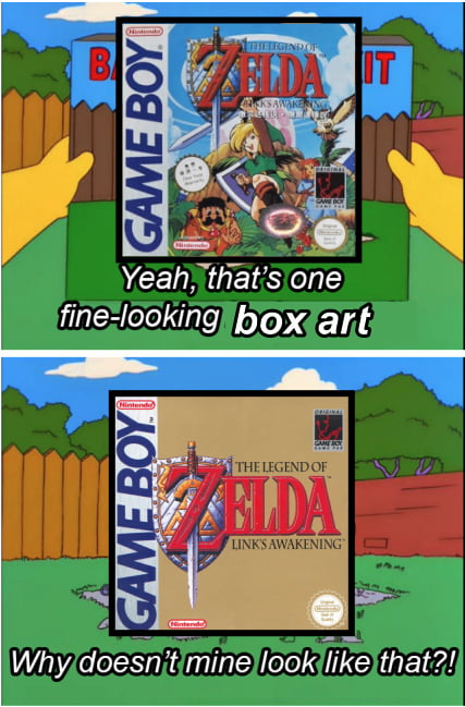 American box art vs. Japanese box art. - 9GAG