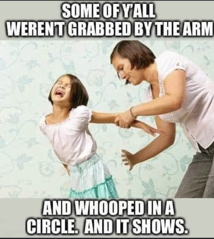 To whoop your kids or not that is the question. - 9GAG