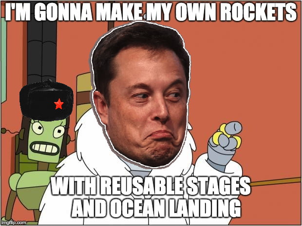 Musk Exploding Rockets Memes Elon Musk unsuccessfully tries buying a refurbished rocket from Russia ...