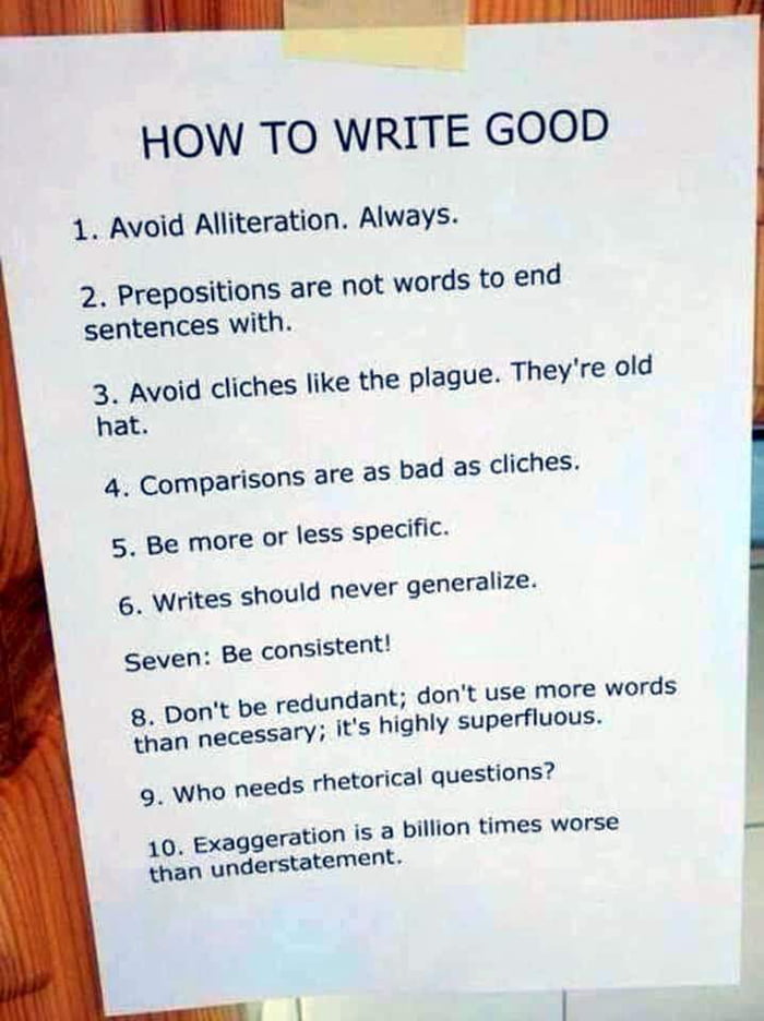 Essay 101 9gag image