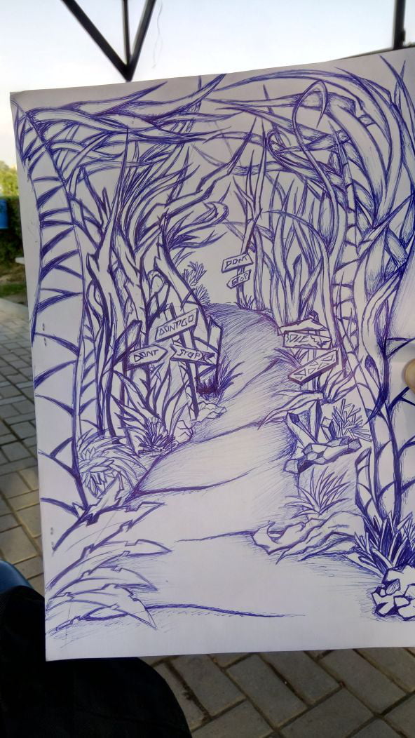 Drew it when i was bored during class. Any good? - 9GAG