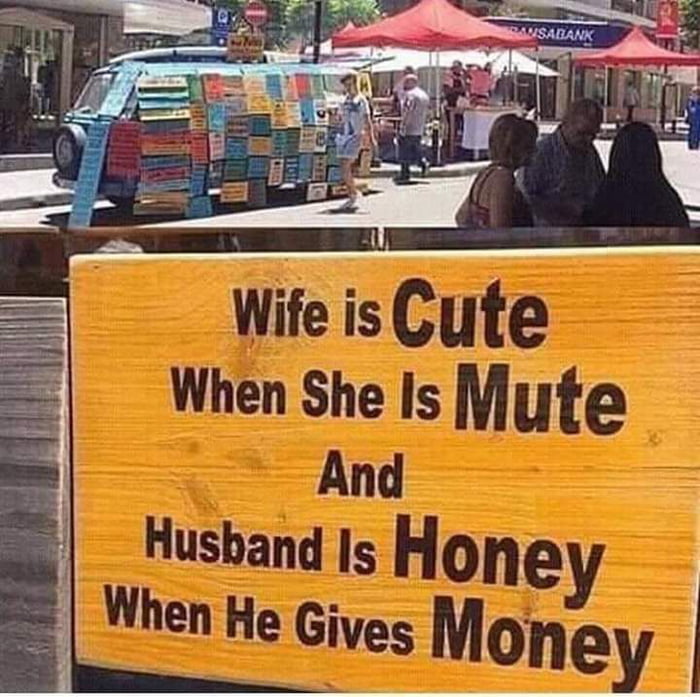 But What If The Wife Gives Money 9gag