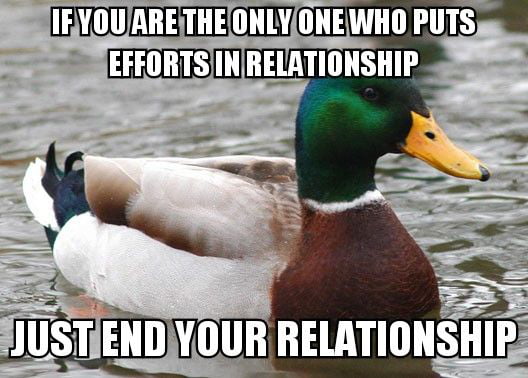 One Sided Relationship Meme It's One Sided Relationship And Not Healthy At All. Respect Yourself. - 9Gag