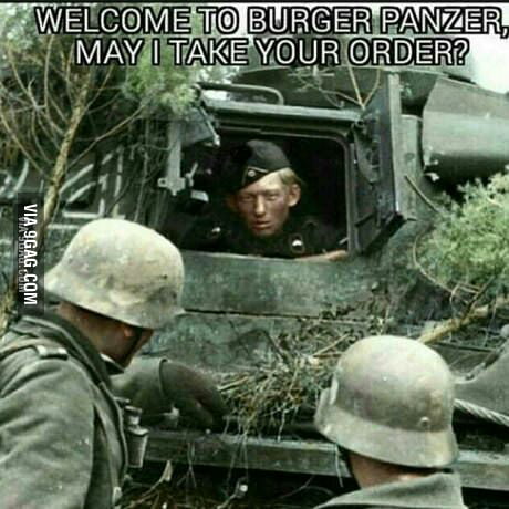 Burger panzer - 9GAG