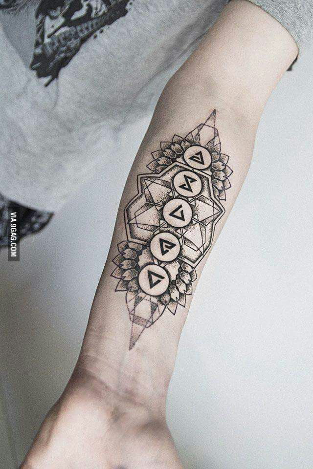 Awesome witcher tattoo - 9GAG