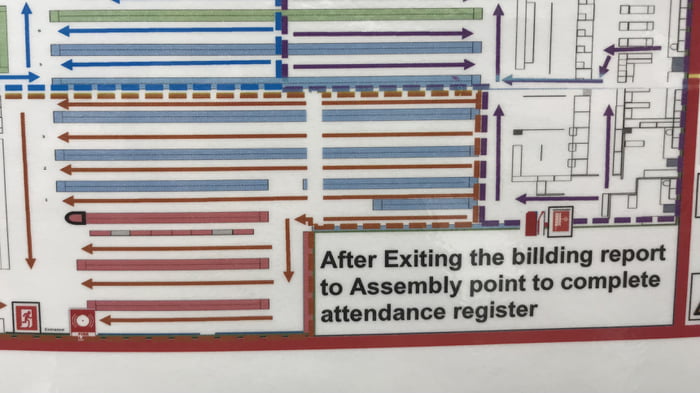 Emergency Exit at a pharmacy... - 9GAG