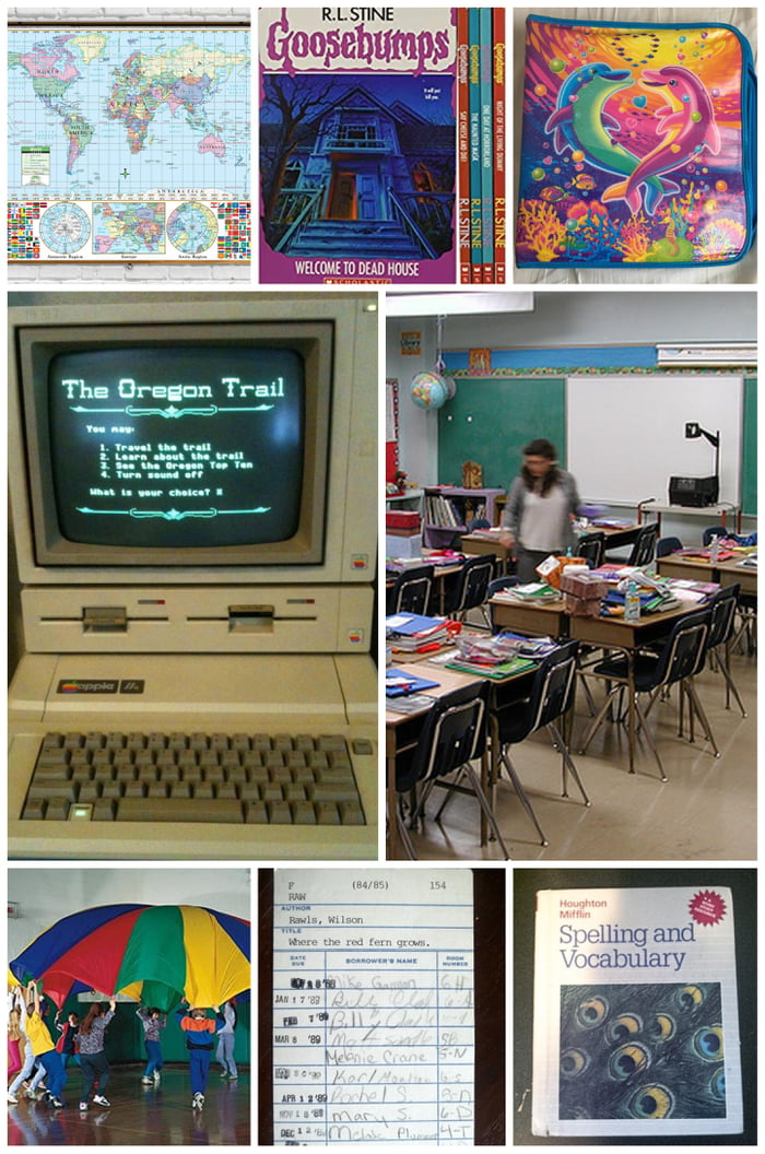 Elementary School in the 1990s Starter Pack - 9GAG