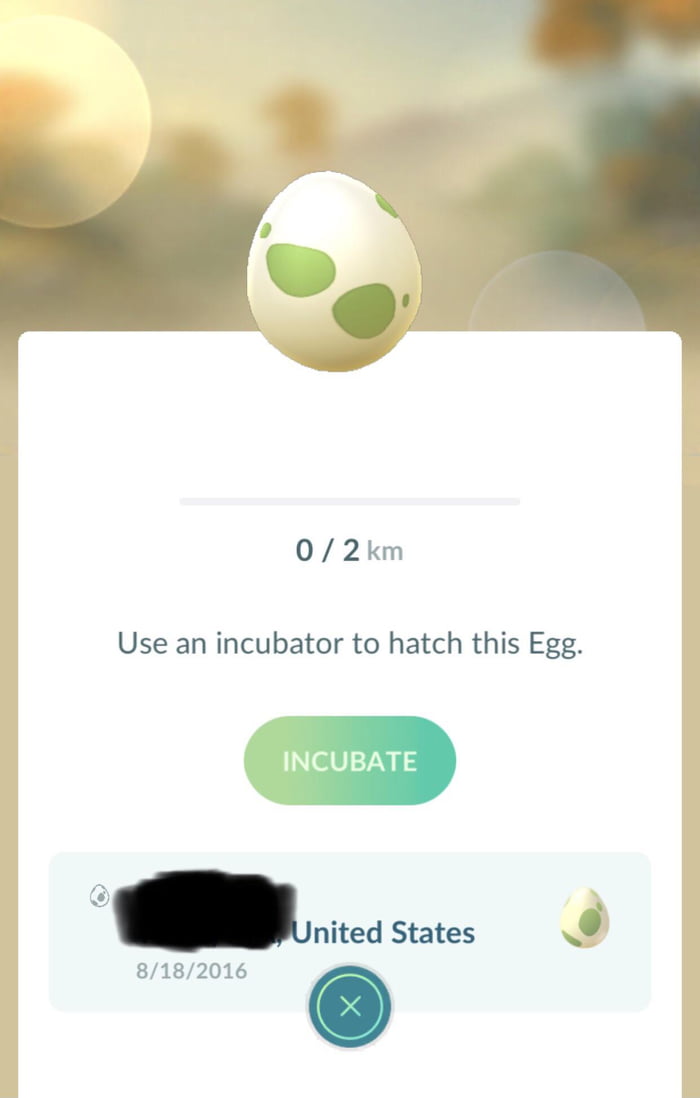 I've been holding onto this egg in Pokemon GO for 5 years just because ...