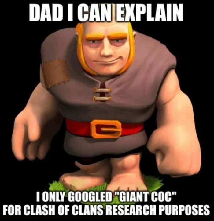 Giant coc - 9GAG