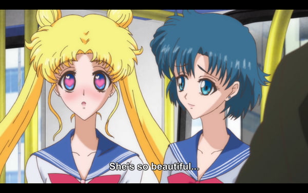 Usagi sees Rei for the first time - 9GAG