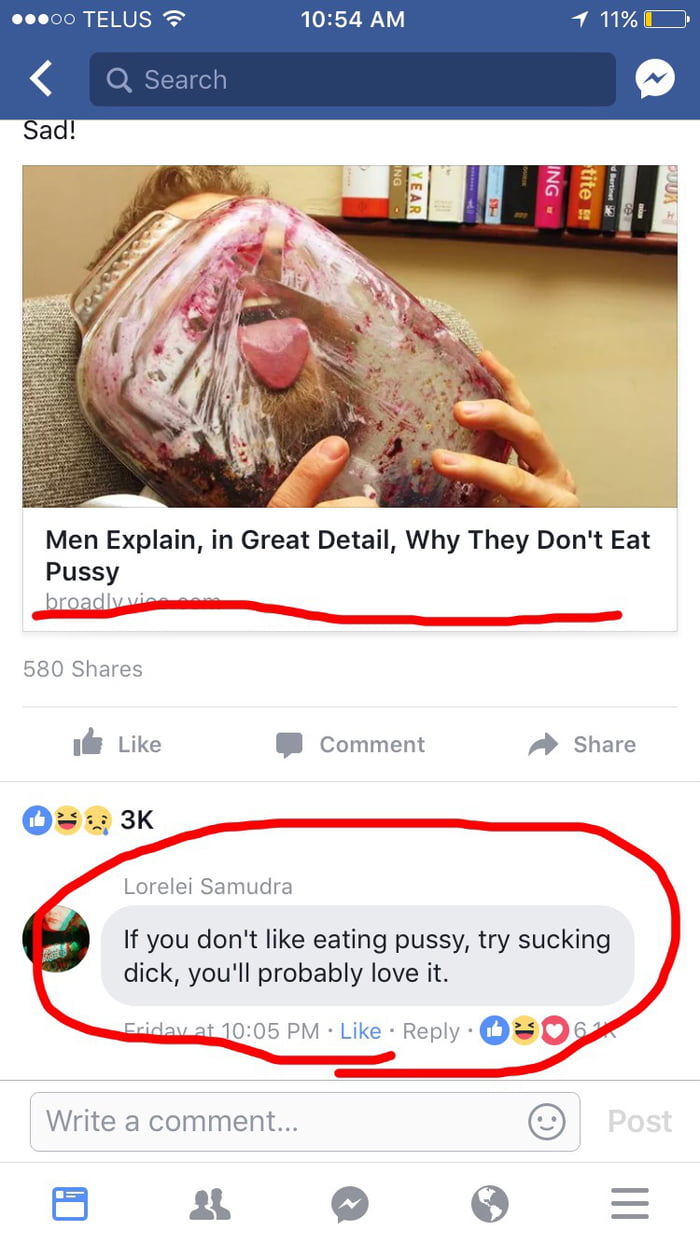 Eating pussy meme