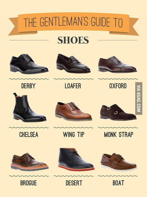 Men s Shoe Guide 9GAG