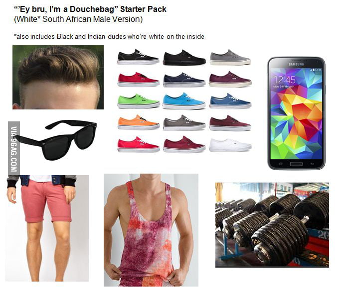Douchebag Starter Pack