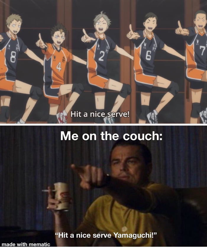 Watching Haikyuu Like... - 9GAG