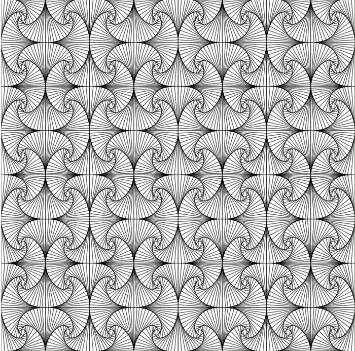 A cleaned up version of the recursive squares - 9GAG