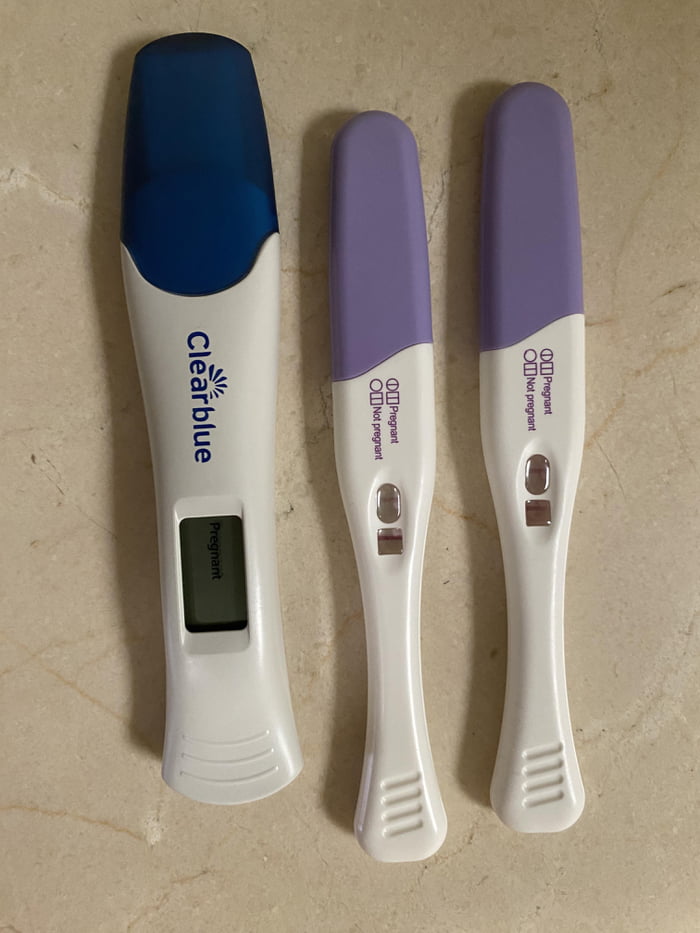 Been trying for over a year. We were just about to try IVF. Had to take 3 different pregnancy