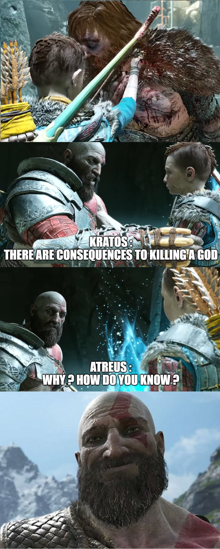 Kratos Be Like Oh No! Anyway - 9gag