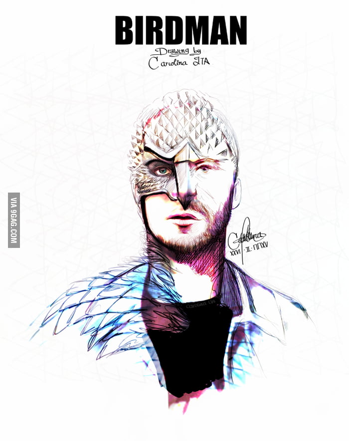 My drawing for Birdman, hope you all like it. :9 - 9GAG