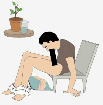 Naughty best position to masturbate