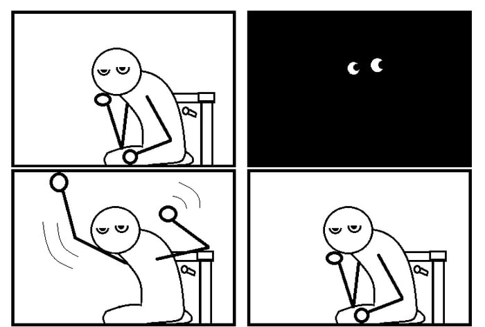 The struggle - 9GAG
