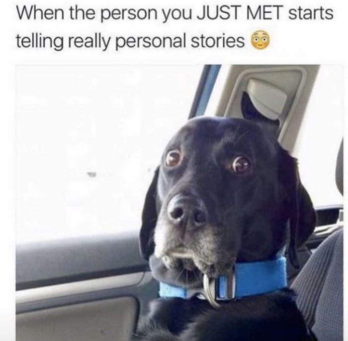 I don't meet persons randomly - 9GAG